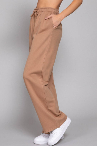 Fleece Lined Straight Leg Pants