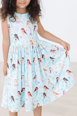 Mila & Rose Mermaid Vibes Twirl Dress