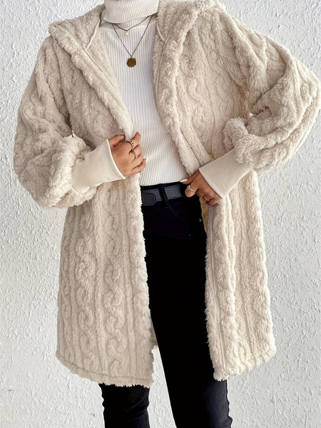 Winter Wonderland Fluffy Cardigan