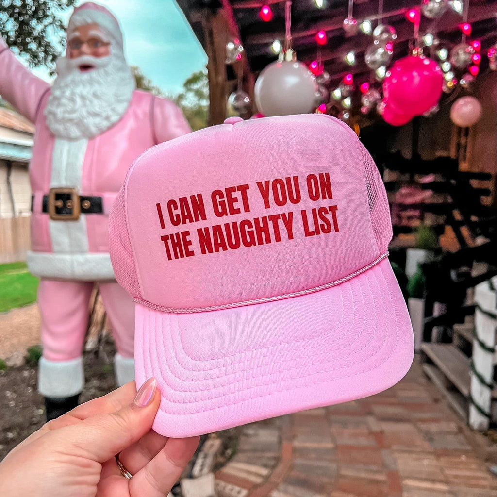 Naughty List Trucker Hat