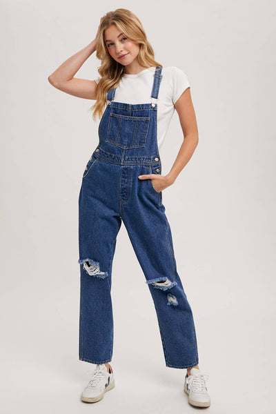 Honest Love Denim Overalls