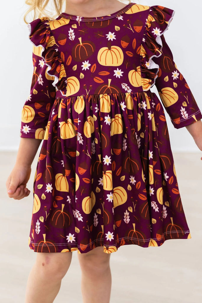 Pumpkin Patch Twirl Dress