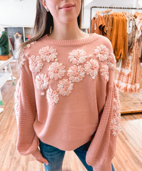 The Holly Embroidered Sweater