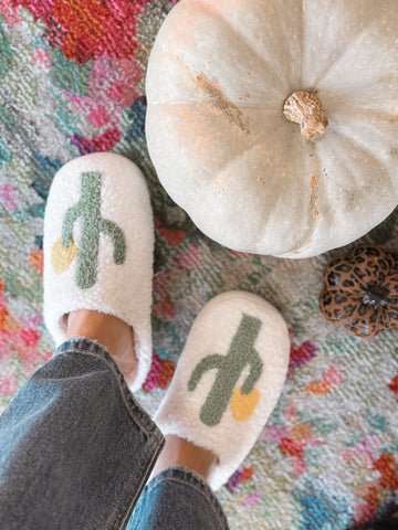 Cactus Slippers