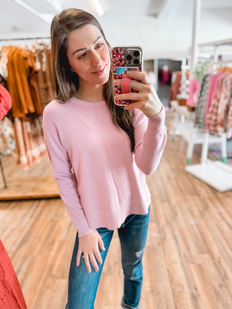 Thinking Pink Sweater