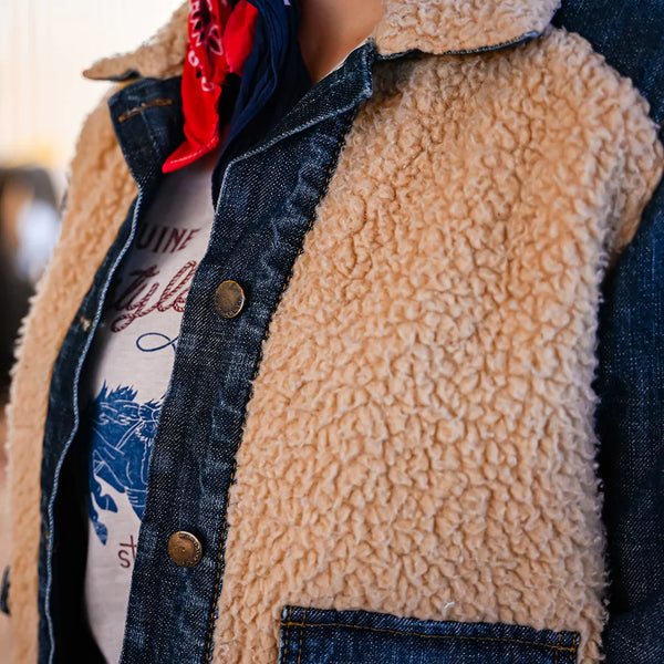 STS Ranchwear Hadley Sherpa Denim Jacket