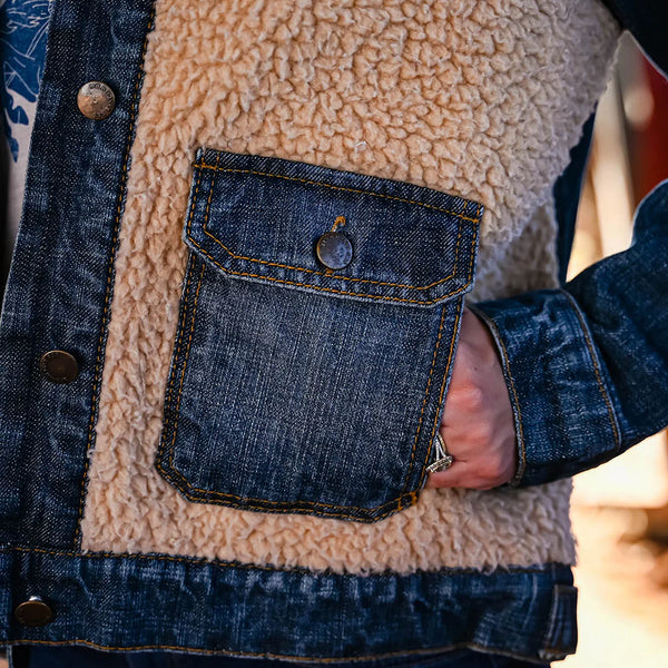 STS Ranchwear Hadley Sherpa Denim Jacket