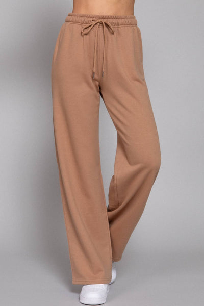 Fleece Lined Straight Leg Pants