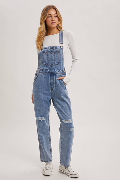 Honest Love Denim Overalls