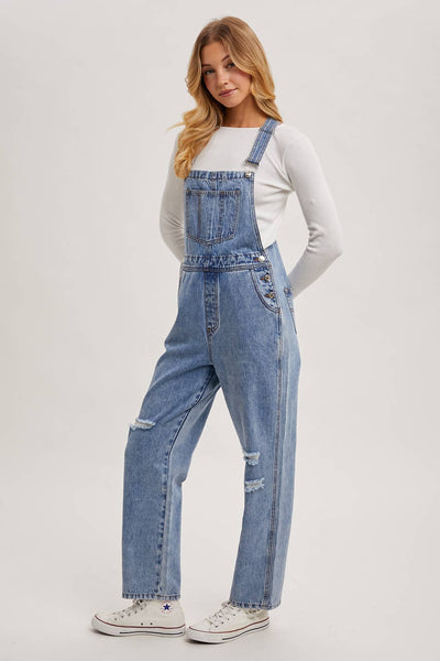 Honest Love Denim Overalls